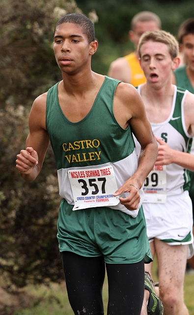 2010NCSXC BD1-1946.JPG - 2010 North Coast Section Cross Country Championships, Hayward High School, Hayward, California